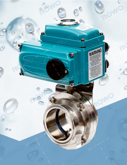 電動(dòng)卡式衛(wèi)生級(jí)蝶閥